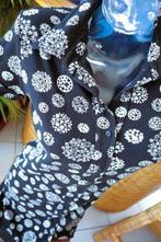 vintage zwarte retro jurk, Enlèvement ou Envoi, Terre Bleue, Taille 36 (S), Porté