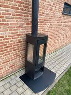 houtkachel met 3 glasraampjes, Ophalen, Gebruikt, Houtkachel, Vrijstaand