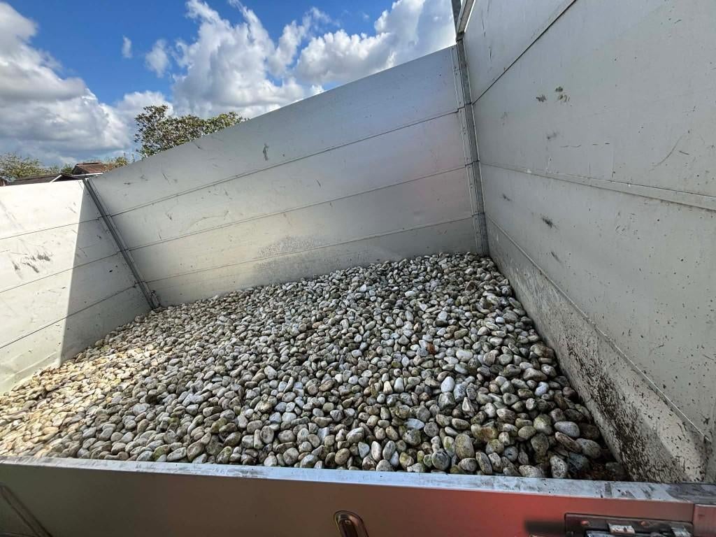 witte keien te koop +- 700kg, Tuin en Terras, Grind, Keien en Split, Ophalen, Overige materialen, Gebruikt, Wit