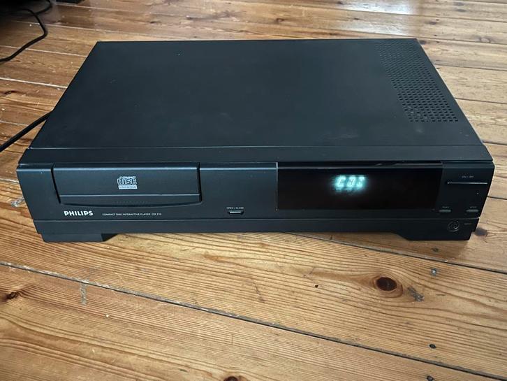 Philips CD-i 210 — Nieuwe riem — Met laser getest OK, Games en Spelcomputers, Spelcomputers | Overige, Zo goed als nieuw, Ophalen of Verzenden