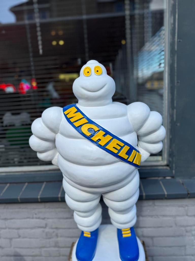 Grote Michelin Bibendum reclame beeld, Ophalen, Gebruikt, Reclamebord