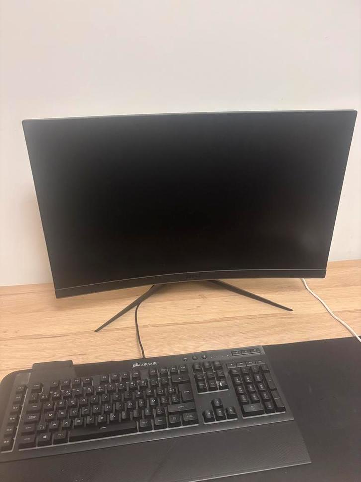 250HZ MSI G27C4X Curved Gaming Monitor - 27 inch -, Computers en Software, Monitoren, Zo goed als nieuw, DisplayPort, Gaming, VA