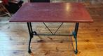 Tafels met stalen onderstel - 12 stuks, Huis en Inrichting, Ophalen, Gebruikt, 100 tot 150 cm, 50 tot 100 cm