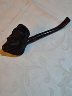 Gesneden houten tabakspijp uit de jaren 50/70, Verzamelen, Ophalen of Verzenden