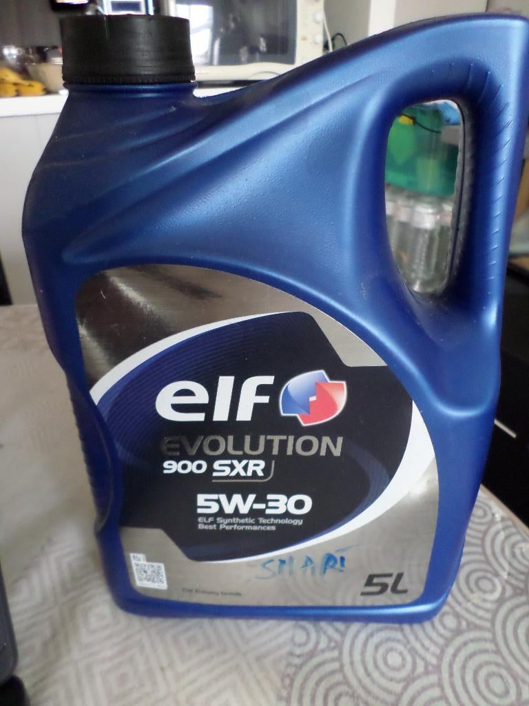 HUILE 5L ELF 5W-30 900SXR 35 eu, HUILE 5L 5W-40 DBV 25 eu, Autos : Divers, Produits d'entretien, Enlèvement