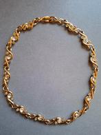 Vintage Swarovski "Swirl" Choker - Gesigneerd, Bijoux, Sacs & Beauté, Enlèvement ou Envoi
