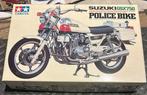 Tamiya 1:12 Suzuki GSX750 Police Bike, Hobby & Loisirs créatifs, Modélisme | Voitures & Véhicules, Enlèvement ou Envoi, Tamiya