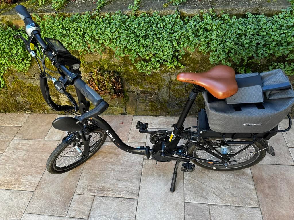 Vélo pliable Bizobike Mezzo noir, Vélos & Vélomoteurs, Enlèvement ou Envoi, Utilisé, Autres marques