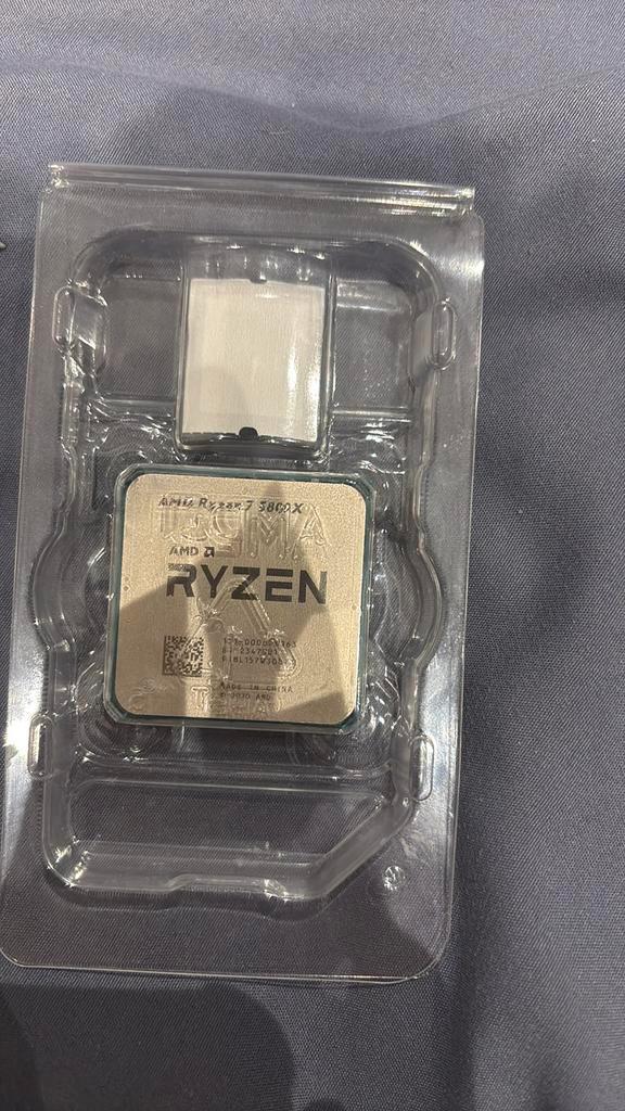 AMD Ryzen 7 5800X, Informatique & Logiciels, Processeurs, Comme neuf, Enlèvement ou Envoi