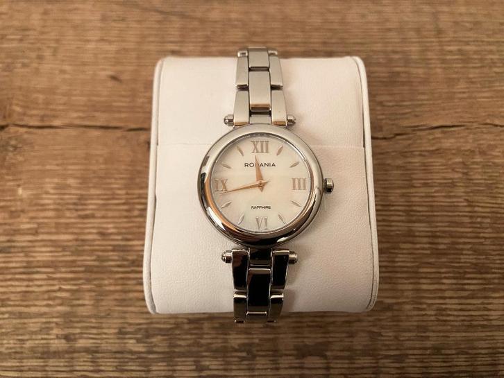 Damesuurwerk Rodania, Handtassen en Accessoires, Horloges | Dames, Zo goed als nieuw, Zakhorloge, Overige merken, Staal, Staal