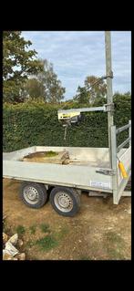 Sencys Elektrische Kabeltakel (250/500kg) + Zwenkarm, Bricolage & Construction, Treuils et Palans, Enlèvement, Utilisé, Électrique