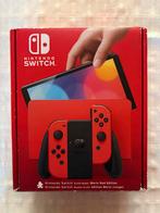 Nintendo Switch OLED Mario Red Edition, Switch OLED, Met 2 controllers, Ophalen of Verzenden, Zo goed als nieuw