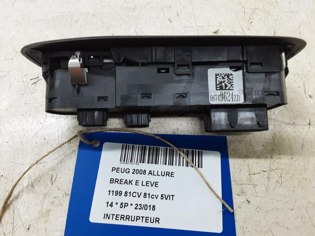 COMMUTATEUR Peugeot 2008 (CU) (01-2013/12-2019) (96749624ZD), Autos : Pièces & Accessoires, Utilisé, Peugeot