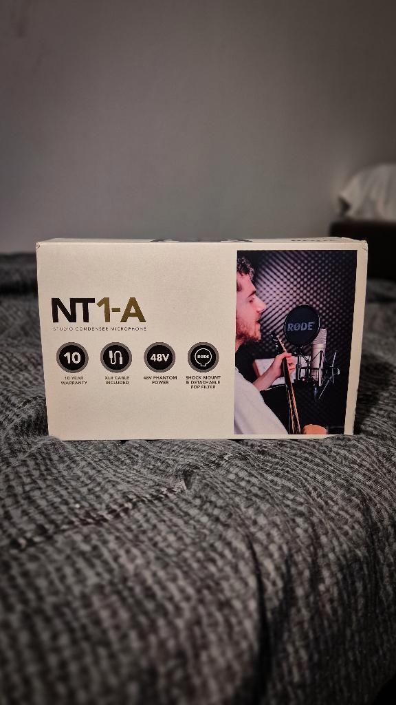 Studio microfoon Rode NT1-A, Musique & Instruments, Microphones, Comme neuf, Micro studio, Enlèvement