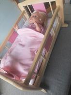 Babyborn - poppenbed - met matras en deken, Ophalen of Verzenden