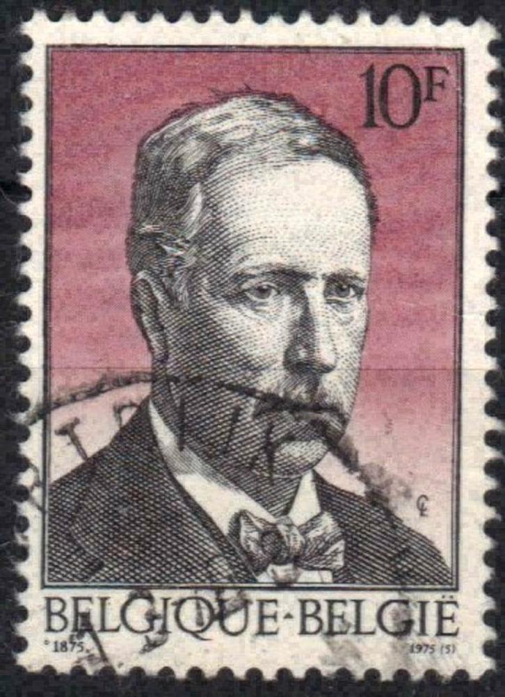 Belgique 1975 - Yvert 1752/OBP 1758 - Roi Albert Ier (ST), Timbres & Monnaies, Timbres | Europe | Belgique, Affranchi, Envoi