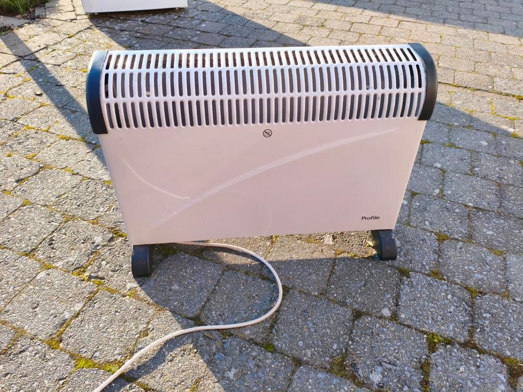 Electrisch vuurtje profile 750 tot 2000 watt, Ophalen