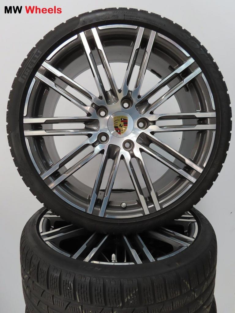 Originele Porsche 911 991 20 inch Turbo velgen winterbanden, Autos : Pièces & Accessoires, Pneus & Jantes, Pneus et Jantes, Pneus hiver