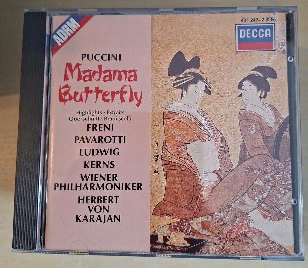 Cd. Puccini. Madame Butterfly (Decca)., Ophalen of Verzenden