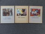 3 livres anciens sur Chagall, Picasso et Toulouse Lautrec, Envoi, Utilisé, Peinture et dessin