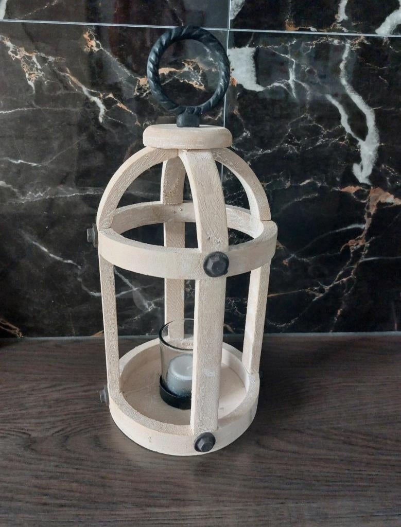 Lantaarn, Beige, Utilisé, Autres matériaux, Chandelier