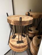 Boomstam bijzettafel merk Pomax, Enlèvement, Comme neuf