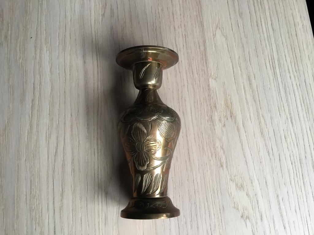 Oude kandelaar, Ophalen of Verzenden, Koper of Brons