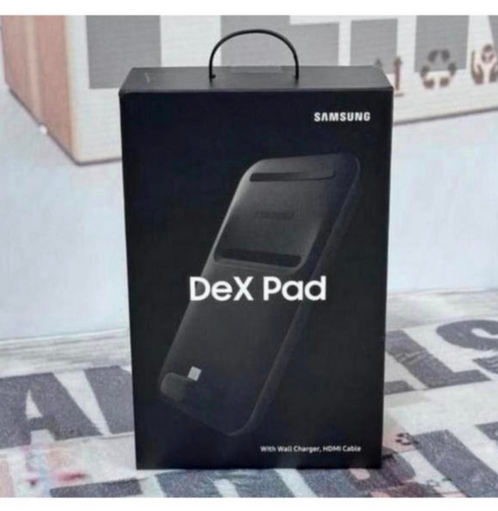 Originele Samsung DeX Pad Telefoonhouder Oplader NIEUW zwart, Ophalen of Verzenden, Nieuw, Samsung