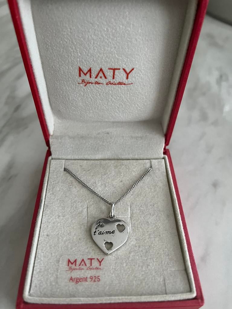 Zilveren ketting 925, Bijoux, Sacs & Beauté, Pendentifs, Enlèvement ou Envoi, Comme neuf