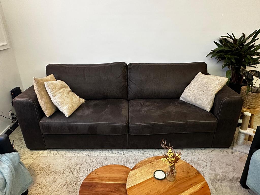 Zetel nubuck, Ophalen, Zo goed als nieuw