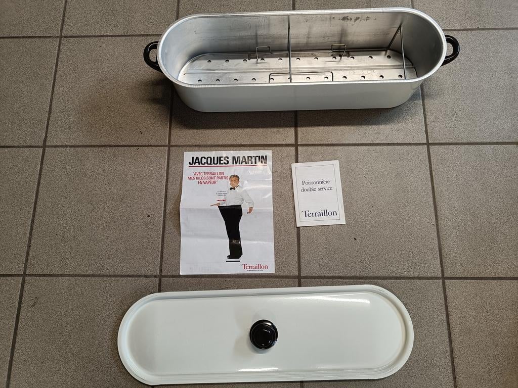 Poissonnière à vapeur, Enlèvement