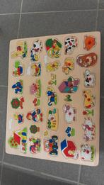 Houten legpuzzel boerderij, Ophalen