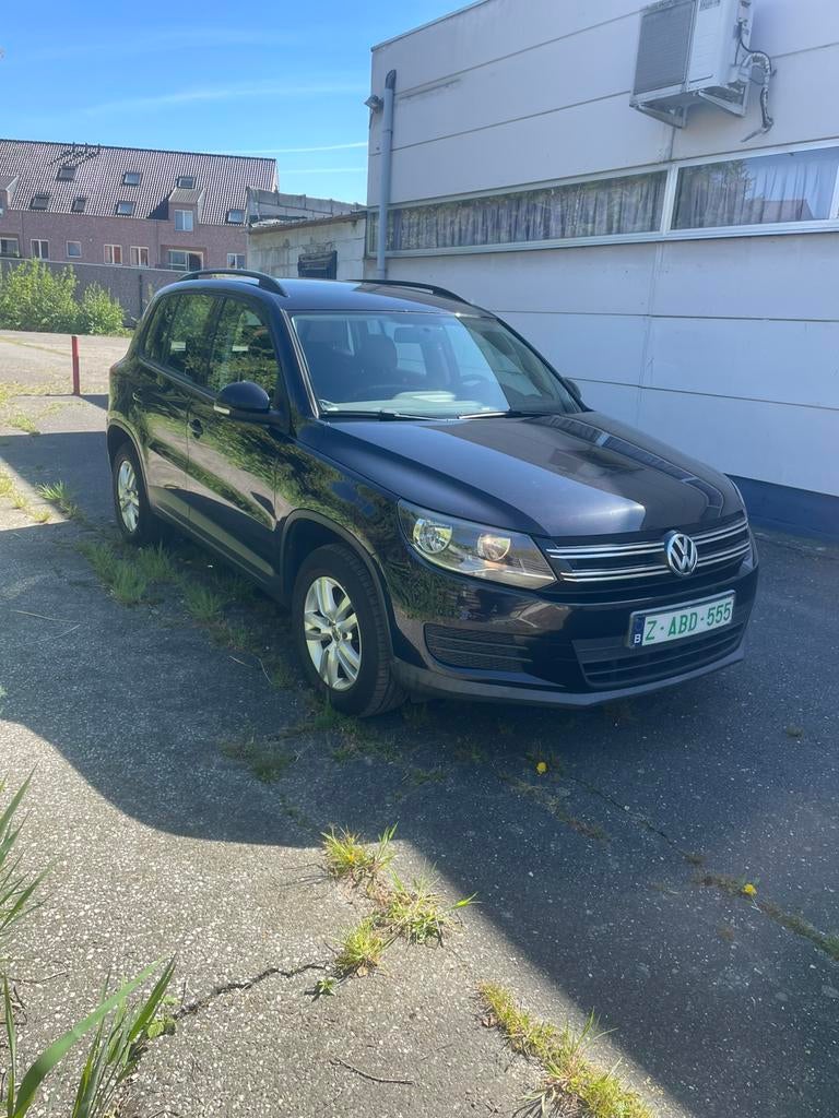 Volkswagen tiguan 2.0 TDI, Auto's, Euro 5, Stof, Zwart, Zwart