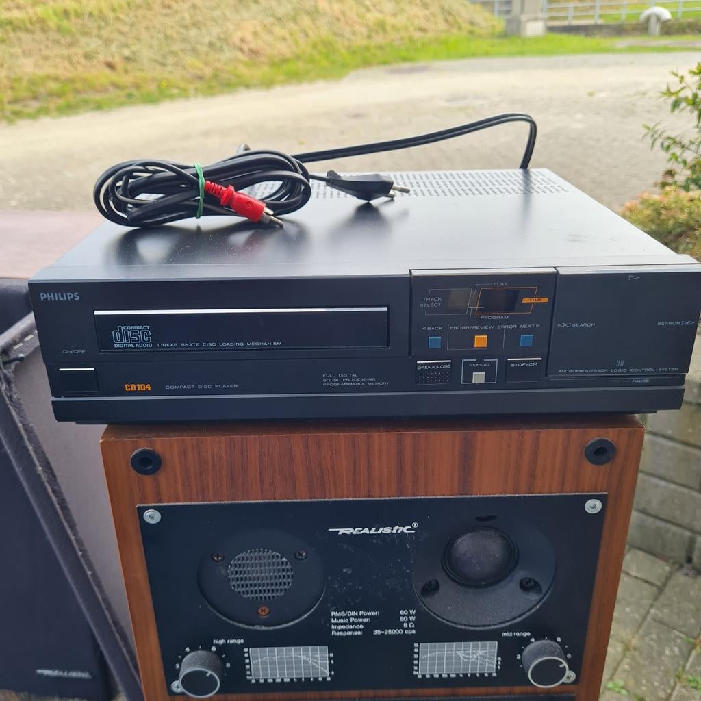 Philips cd104, TV, Hi-fi & Vidéo, Lecteurs CD, Enlèvement ou Envoi, Philips