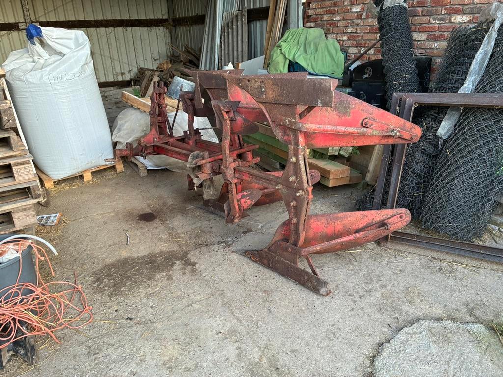 2 schaar ploeg, Ophalen