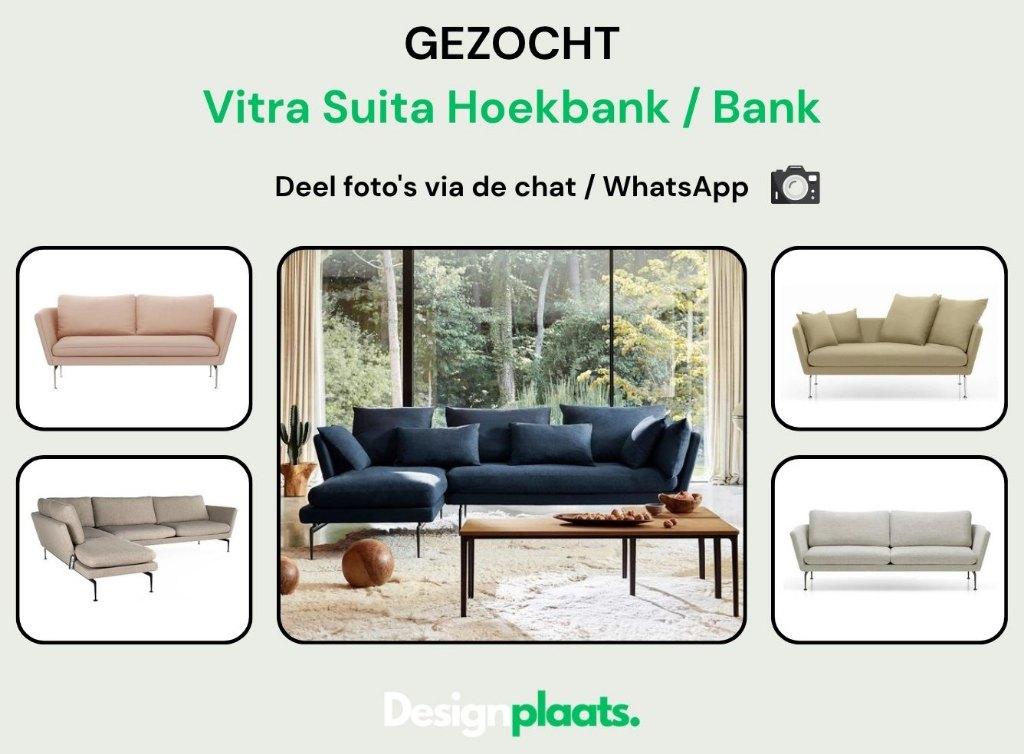 RECHERCHÉ : Canapé d’angle/canapé Vitra Suita — Achat direct, Enlèvement ou Envoi, Banc d'angle, Tissus, Bankstel Bank Zetels Sofa Hoekbank Design bank