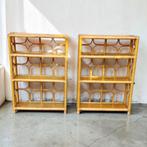 Etagères Vintage Rotin et Bambou 1970's, Enlèvement