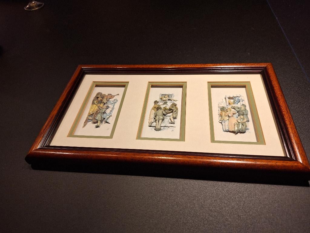 3D lijst Anton Pieck, Ophalen, Minder dan 50 cm, Zo goed als nieuw, Minder dan 50 cm