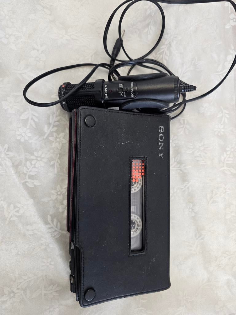 Sony Walkman Professional WM-D6C  avec micro, Enlèvement ou Envoi