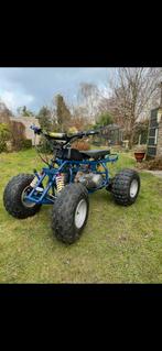 Quad, volledig zelf gemaakt., 1 cilinder, 11 kW of minder