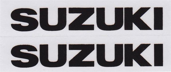 Suzuki sticker set #6, Motoren, Accessoires | Stickers, Verzenden