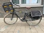 Herenfiets met Voorbak en baggagedrager! Weg is weg !, Fietsen en Brommers, Ophalen, Zo goed als nieuw