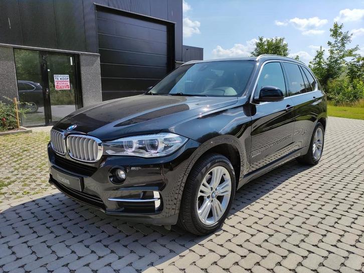 BMW X5 25Xdrive 12.2015, Autos, BMW, Particulier, X5, Diesel, Euro 6, SUV ou Tout-terrain, 5 portes, Automatique, Noir, Noir, Cuir