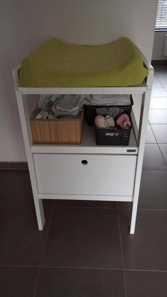 Luiertafel wit (Pericles), Kinderen en Baby's, Kinderkamer | Commodes en Kasten, Ophalen