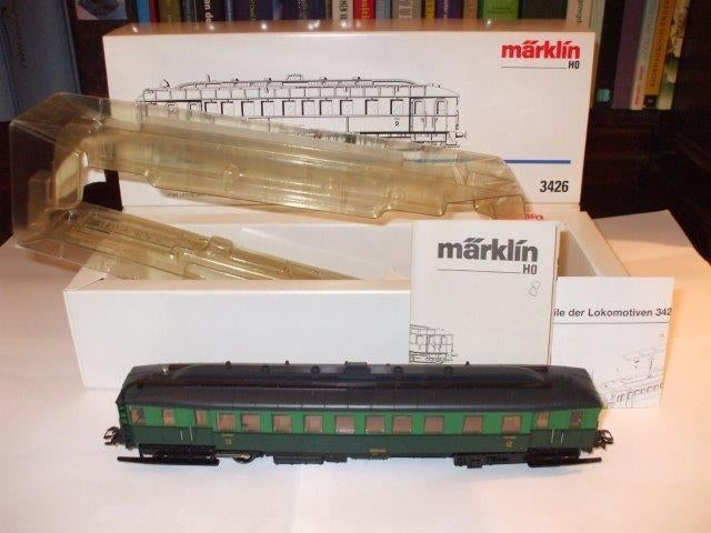 Märklin NMBS bus 600 3426 analoog/mfx binnenverlichting, Analogique, Courant alternatif, Comme neuf, Enlèvement