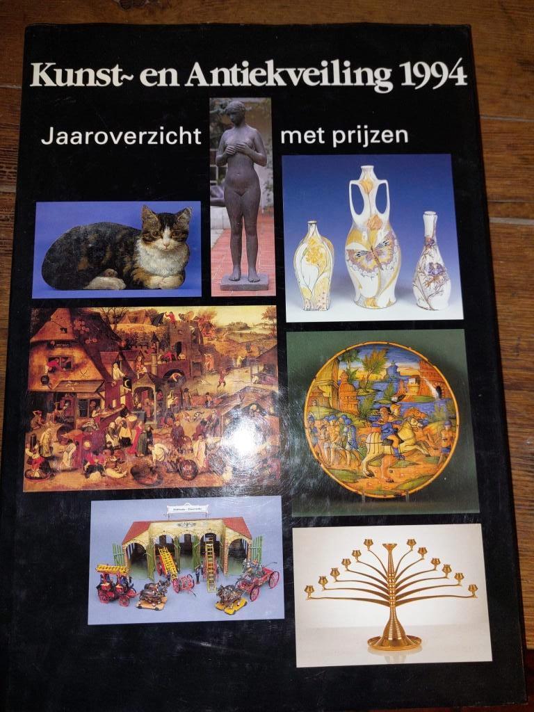 kunst en antiekveilingen, 1994, Ophalen of Verzenden