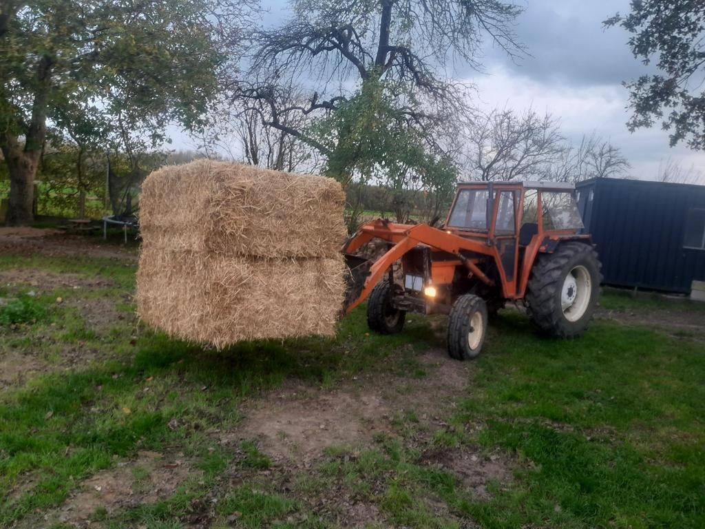 Fiat 640 met frontlader, Zakelijke goederen, Landbouw | Tractoren, Ophalen, Fiat