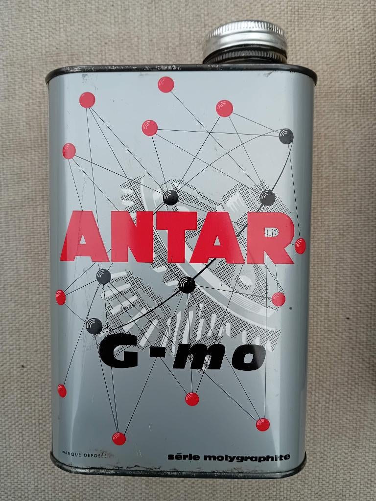bidon d'huile vintage ANTAR G-MO, Enlèvement ou Envoi, Comme neuf