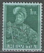 Suisse 1941 - Yvert 363 - Colonel Ludwig Pfyffer (ST), Envoi, Affranchi