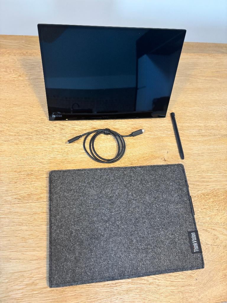 Ecran portable Lenovo ThinkVision, Informatique & Logiciels, Moniteurs, Neuf, USB-C, LED, Full HD, Enlèvement ou Envoi